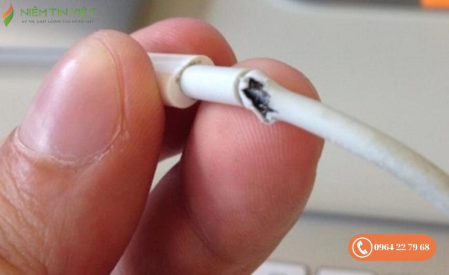 Dây dẫn điện bị hở sẽ nguy hiểm đến người dùng