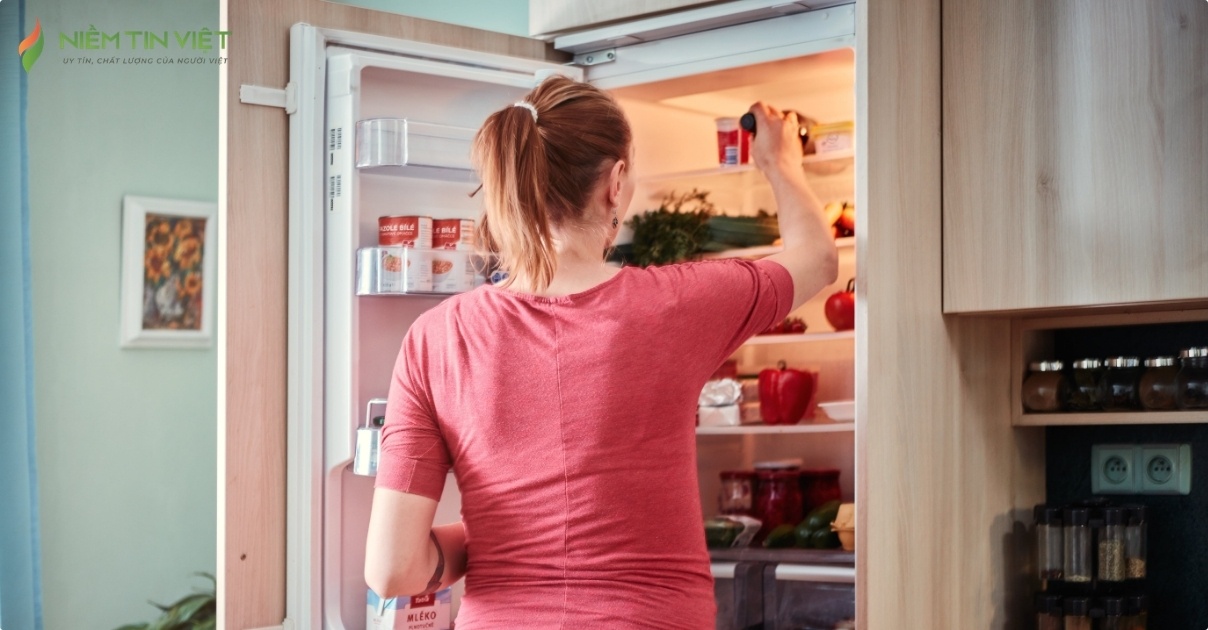 block tủ lạnh quá nóng