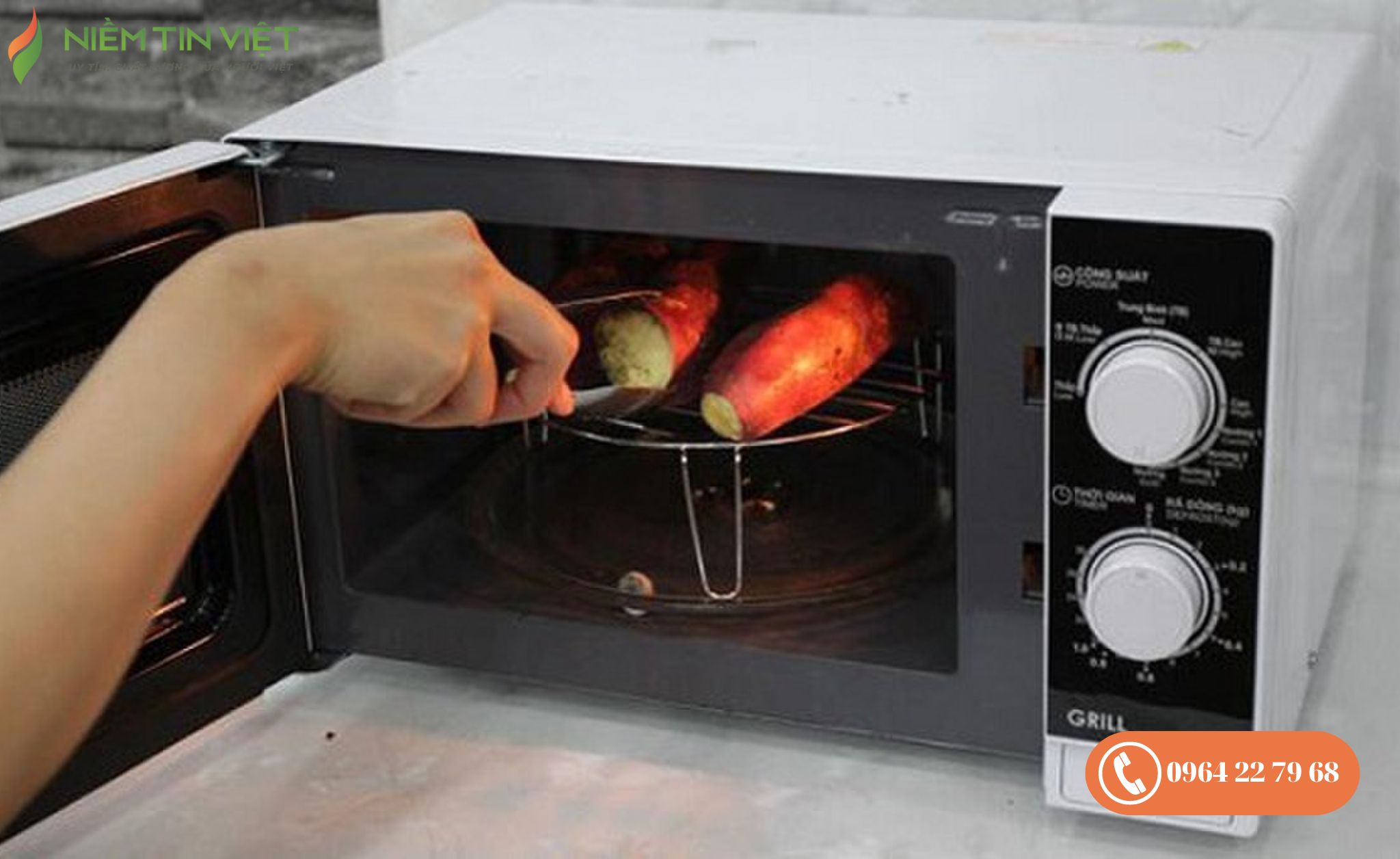 Lò vi sóng không nóng