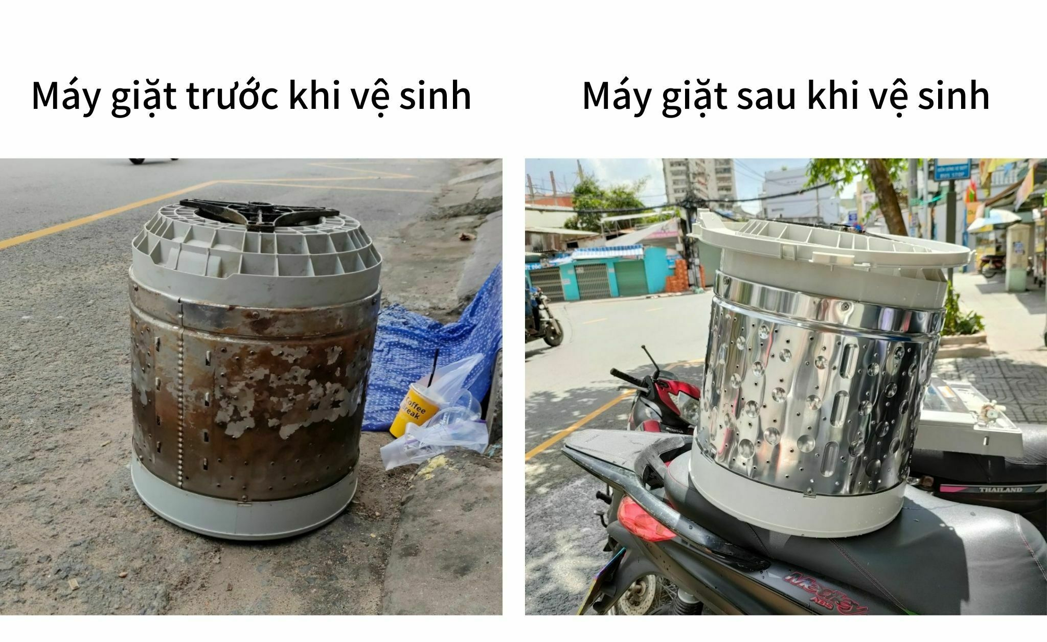 Vệ sinh máy giặt